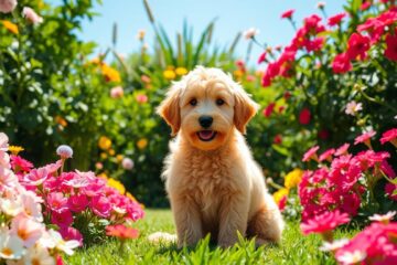 Adorable Picture of Goldendoodle Dog